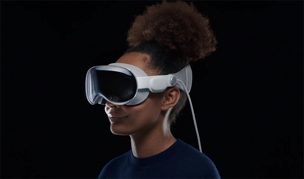 Apple Inc.’s mixed-reality (MR) headset [Photo provided by Apple]