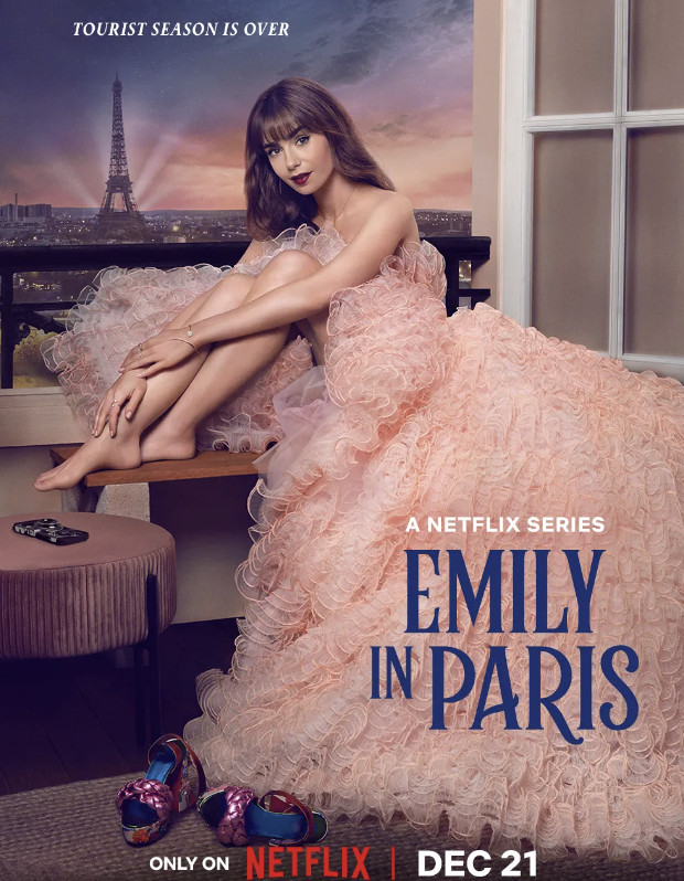 ‘에밀리, 파리에 가다’ 포스터 (넷플릭스 제공)