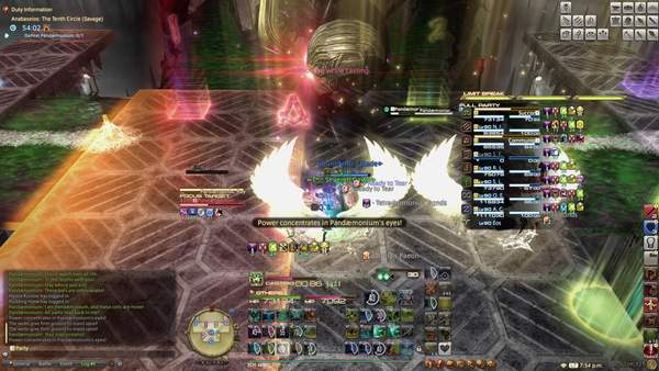 -&nbsp;판데모니악 레이 + 데모니악 본즈 (3회) 처리 예시