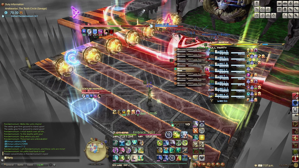 - 판데모니악 레이 (2) 처리 예시