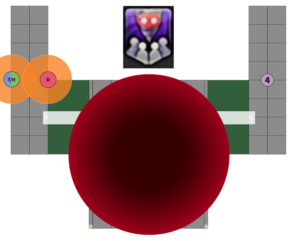 - 데모니악 본즈 4인 쉐어 처리 산개도 (원플랫폼)