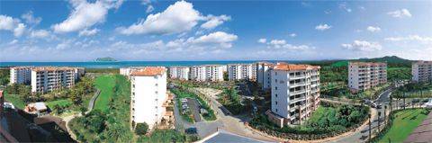 제주도에 외국인 부동산 투자 영주권 제도가 도입되면서 중국인 투자만 100여건이 이뤄진 제주 한림읍 일대 리조트 ‘라온프라이빗타운’. 제주에는 작년부터 관광 리조트 개발을 겨냥한 중국 기업의 투자가 잇따르고 있다.