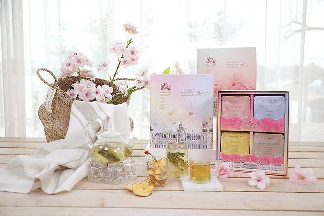 날아오름이 만든 꽃차 주요 상품군. 출처 = 날아오름