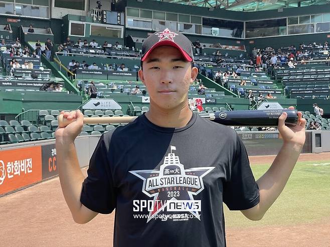 ▲휘문고 이승민. ⓒ대전, 최민우 기자