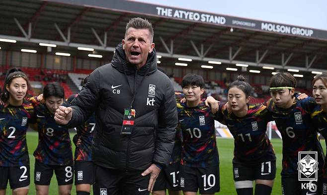 한국 여자축구 대표팀 [대한축구협회 제공. 재판매 및 DB 금지]