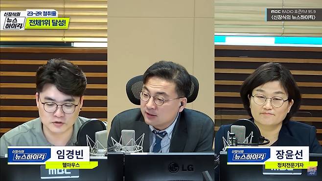 시사라디오 <신장식의 뉴스 하이킥> 갈무리