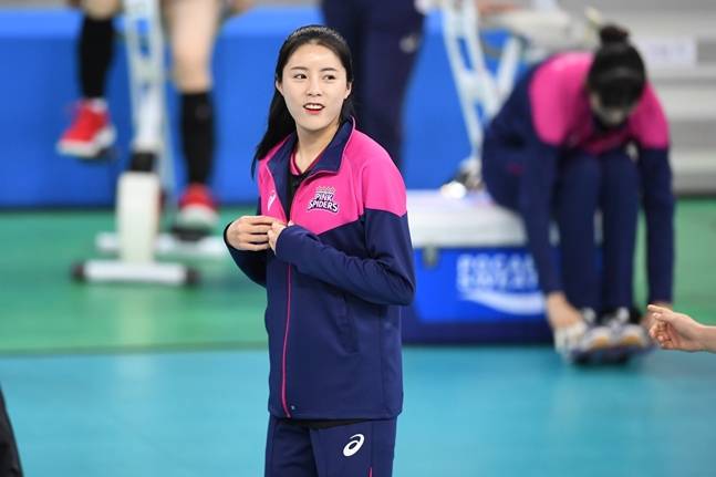 V-리그 흥국생명 시절의 이다영./사진=KOVO