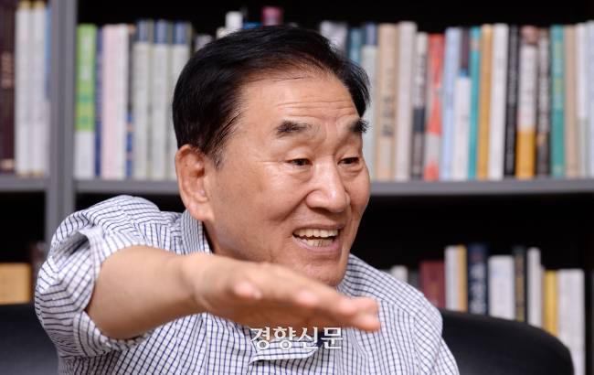 이재오 전 의원. 경향신문 자료사진