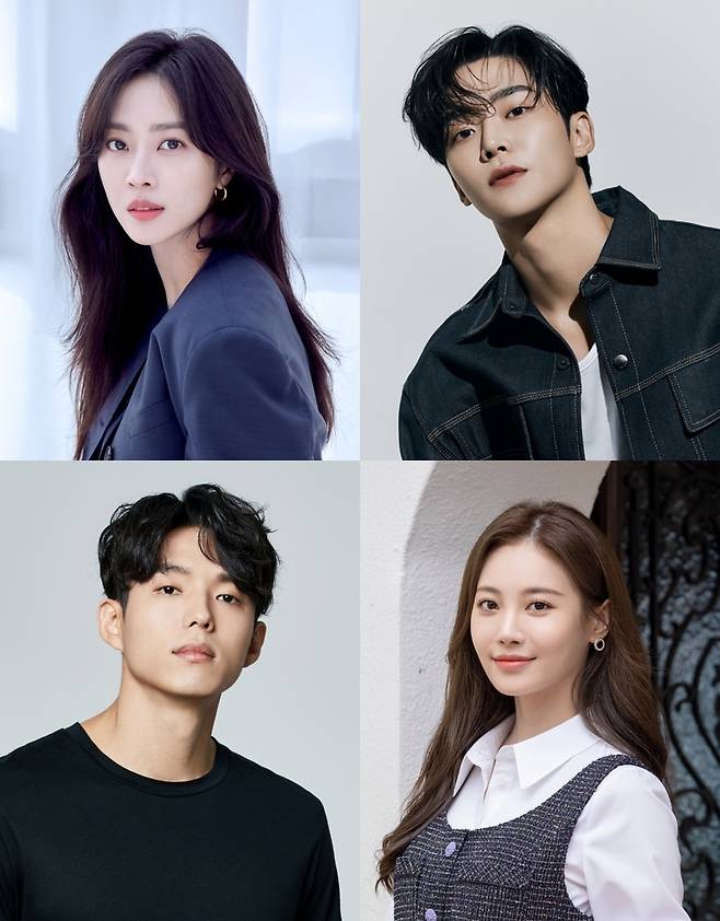 왼쪽 상단부터 시계방향으로 조보아·로운·유라·하준 [각 소속사 제공. 재판매 및 DB 금지]