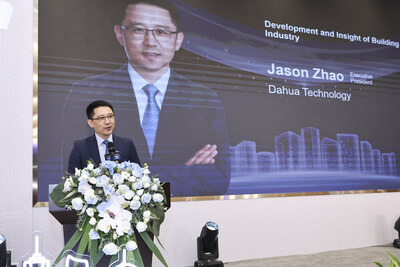 Jason Zhao, Executive President at Dahua Technology, Kicking Off the Summit (PRNewsfoto/Dahua Technology)