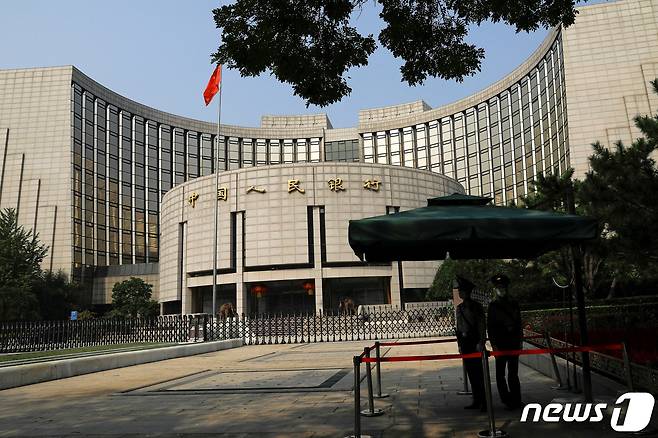 중국 인민은행 ⓒ 로이터=뉴스1