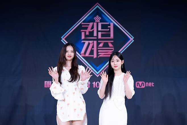 Mnet ‘퀸덤퍼즐’ 트리플에스 지우 서연. 제공 | 엠넷