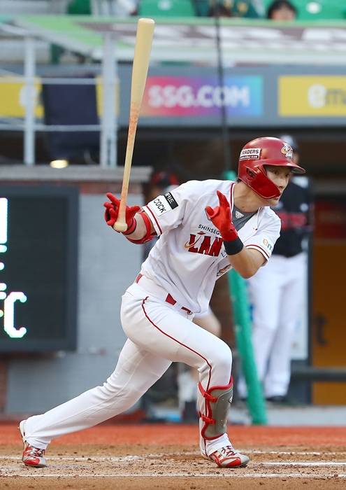 최지훈. ⓒSSG 랜더스