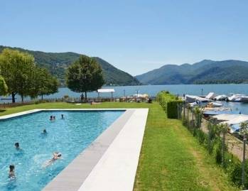 스위스 캠핑장 협회로부터 티치노 지역 최고의 4성급 캠핑장으로 뽑힌 루가노 무짜노 / 사진=스위스정부관광청