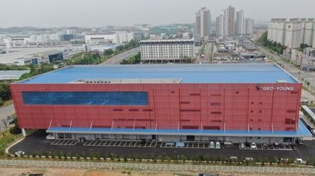 [서울=뉴시스] 지오영 천안 Hub 물류센터. (사진=지오영 제공) 2023.06.13. photo@newsis.com *재판매 및 DB 금지