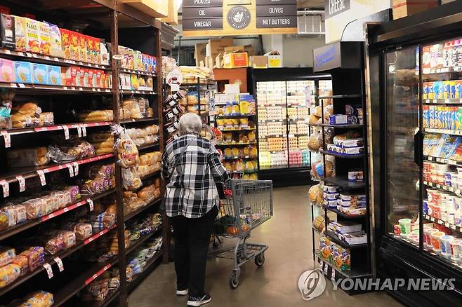 뉴욕의 슈퍼마켓 [AFP 연합뉴스 자료사진/Getty Images 제공]