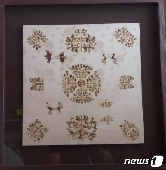 화문 혼례용 강릉 수보.(강릉단오제위원회 제공) 2023.6.14/뉴스1