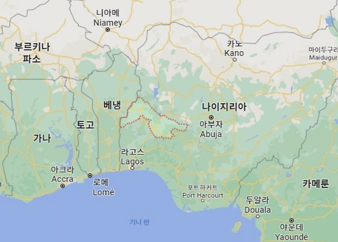 나이지리아 서부 콰라주 / 사진 = 구글지도 캡처