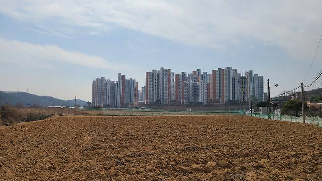 경기도 용인시 토지. 서영상 기자