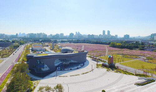부강테크의 주력 하수처리기술인 프로테우스가 적용된 서울 중랑물재생센터 1처리장 전경. 부강테크 제공