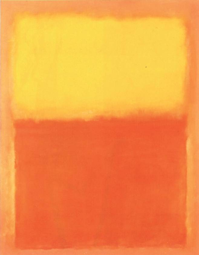 마크 로스코, 오렌지와 노랑 [올브라이트녹스미술관, 버펄로]