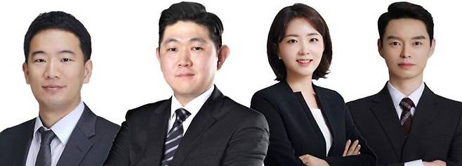 왼쪽부터 법무법인 창천 윤제선 대표변호사, 이준섭 변호사, 김지연 변호사, 김성중 변호사 [사진제공=법무법인 창천]