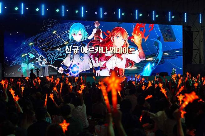 마비노기 여름 쇼케이스 현장