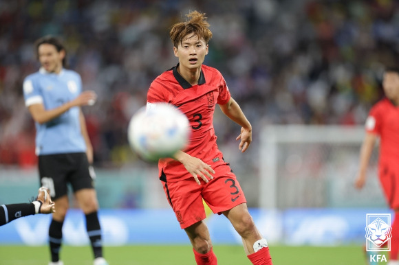 한국 축구대표팀의 측면 수비수 김진수. [사진=대한축구협회(KFA)]