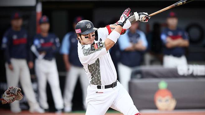 3타수 3안타 1볼넷 1타점으로 활약한 kt 박병호 (사진=kt wiz 제공, 연합뉴스)