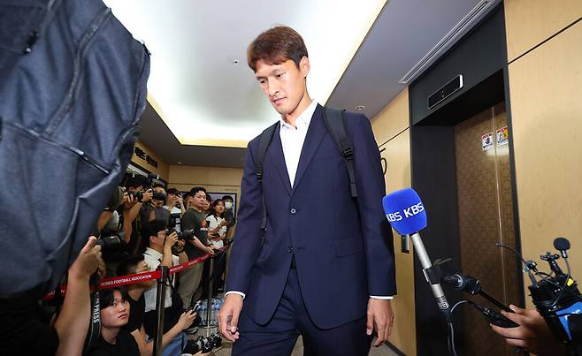 ▲ 6월 대표팀에 뽑혔던 박용우 ⓒ연합뉴스