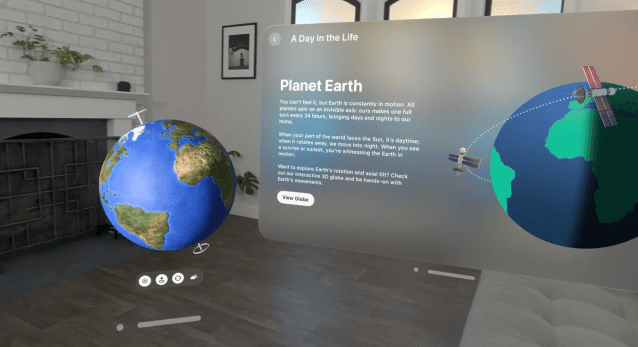 2D 창과 3D 볼륨 예