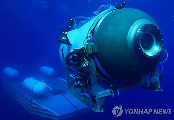 결국 돌아오지 못한 잠수정 [AFP 연합뉴스]