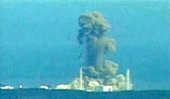 후쿠시마 원전 폭발 당시 모습