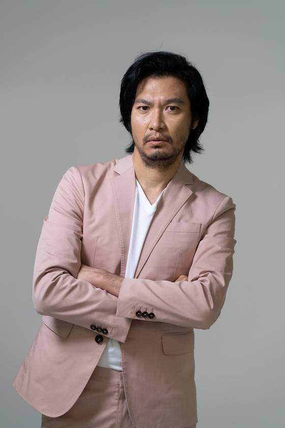 일본 배우 아오키 무네타카가 영화 '범죄도시3' 개봉을 앞두고 국내 취재진과 인터뷰를 진행했다. 〈사진=에이비오엔터테인먼트〉