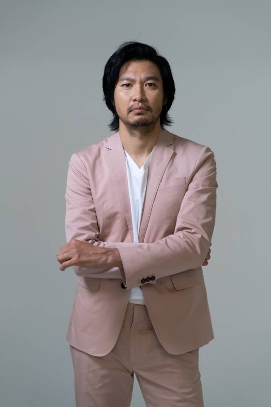 일본 배우 아오키 무네타카가 영화 '범죄도시3' 개봉을 앞두고 국내 취재진과 인터뷰를 진행했다. 〈사진=에이비오엔터테인먼트〉