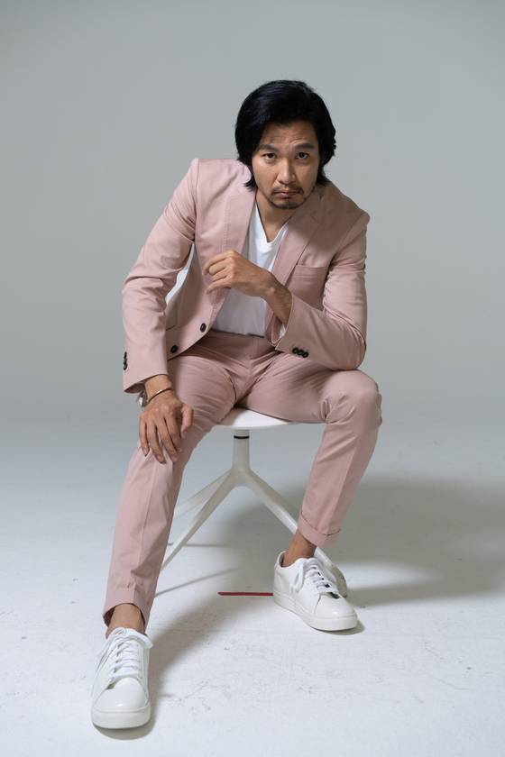 일본 배우 아오키 무네타카가 영화 '범죄도시3' 개봉을 앞두고 국내 취재진과 인터뷰를 진행했다. 〈사진=에이비오엔터테인먼트〉