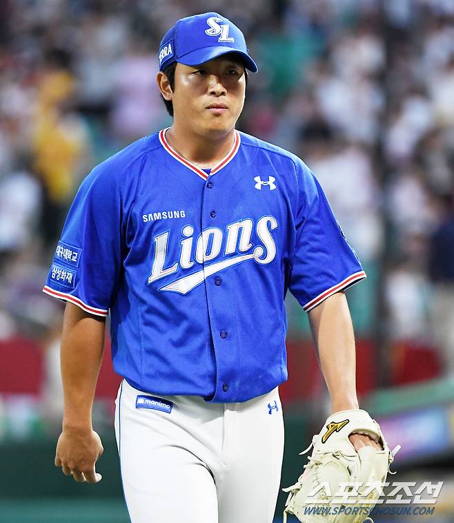 2023 KBO리그 SSG 랜더스와 삼성 라이온즈의 경기가 24일 인천 SSG랜더스필드에서 열렸다. 삼성 양창섭. 인천=박재만 기자pjm@sportschosun.com/2023.06.24/