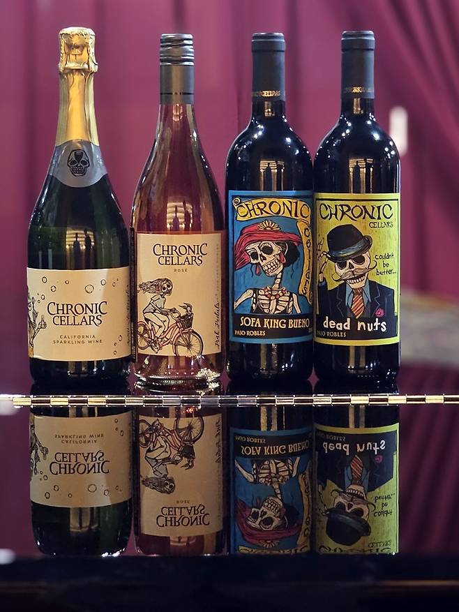 크로닉 셀러 와인들.