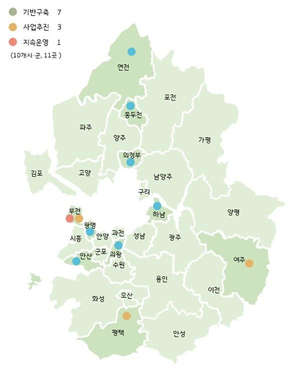 경기 더드림 재생사업 대상지. *재판매 및 DB 금지