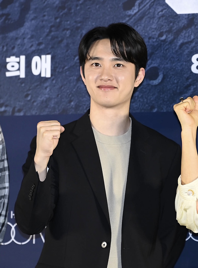 도경수. ‘더 문’ 제작보고회