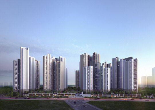 의왕시 '인덕원 퍼스비엘' 조감도. 대우건설 제공