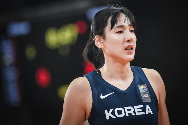 한국여자농구 대표팀 김단비. 사진=FIBA 제공