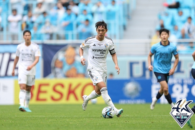 울산 현대 미드필더 박용우. /사진=한국프로축구연맹