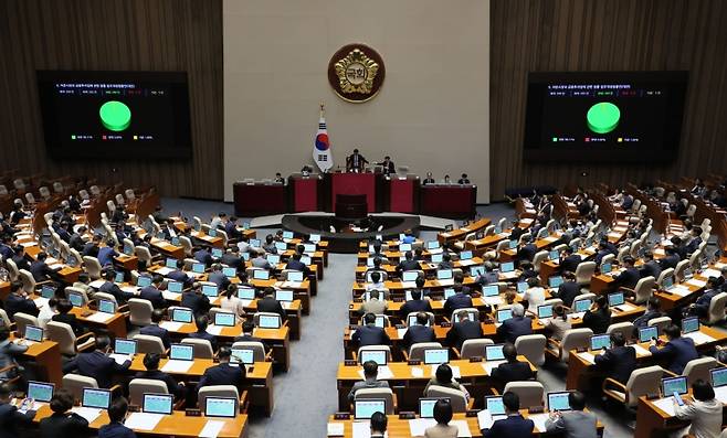 ▲자본시장법 개정안 국회 본회의 통과 사진 : 연합뉴스