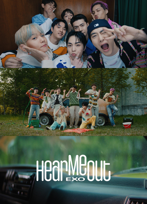 엑소  ‘Hear Me Out’으로 글로벌 음악 차트 1위를 기록했다.사진=SM엔터테인먼트 제공