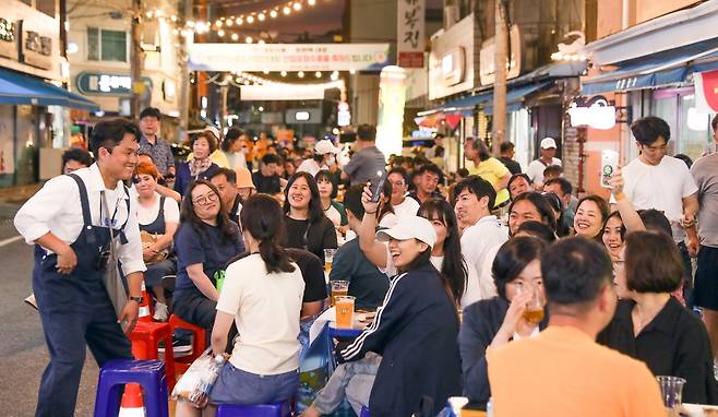 토야호 축제 모습 [한국관광공사 목포관광두레 제공]