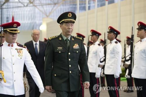 리상푸 중국 국방부장(본문 내용과 관계없음) [EPA.연합뉴스 자료사진]