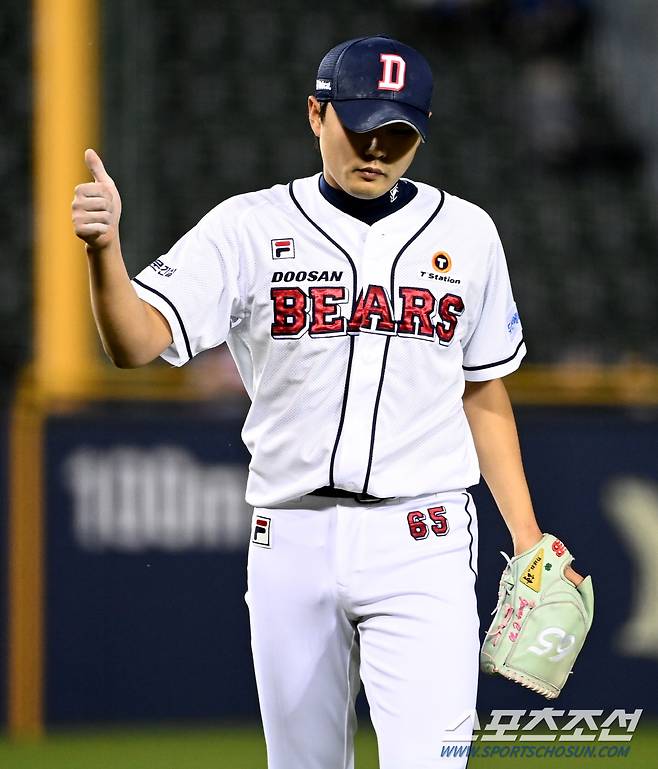 두산 정철원. 허상욱 기자wook@sportschosun.com