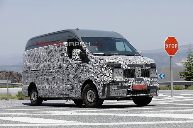 르노 마스터 시험주행차량 (사진제공 : Baldauf)