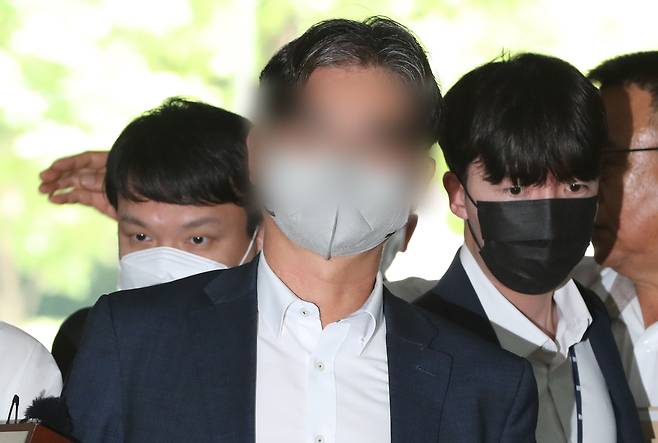 더불어민주당 전당대회 돈 봉투 의혹으로 구속된 송영길 전 대표의 보좌관 박용수씨. /뉴스1